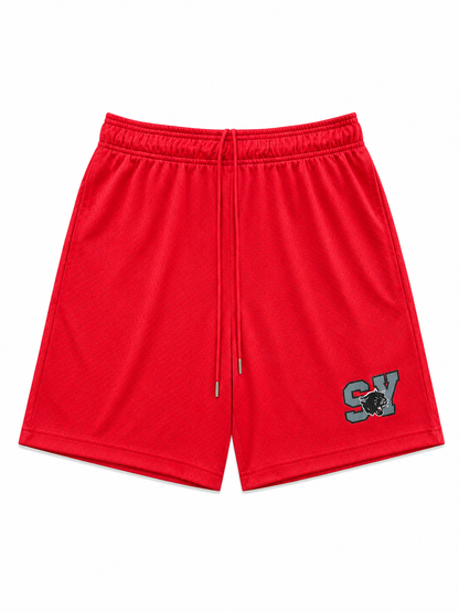 Jersey Knit Mesh Shorts