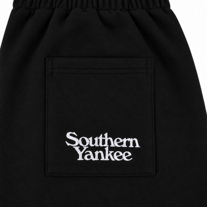 Southern Yankee Heavyweight Cotton Sweats - Black