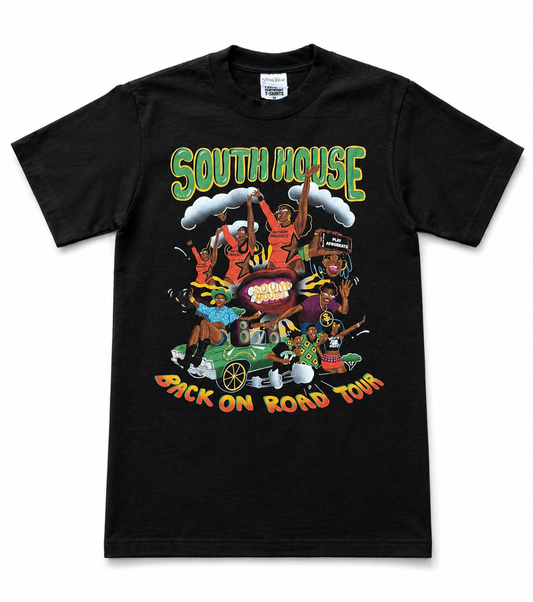 South House — Back on Road Tour Tee
