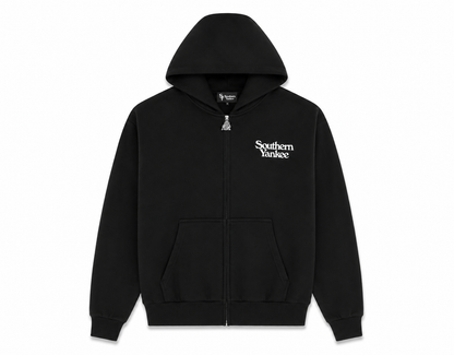Southern Yankee Zip Logo Hoodie