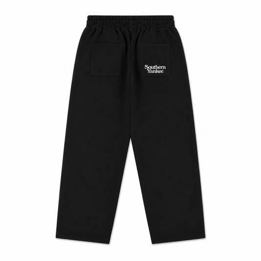 Southern Yankee Heavyweight Cotton Sweats - Black
