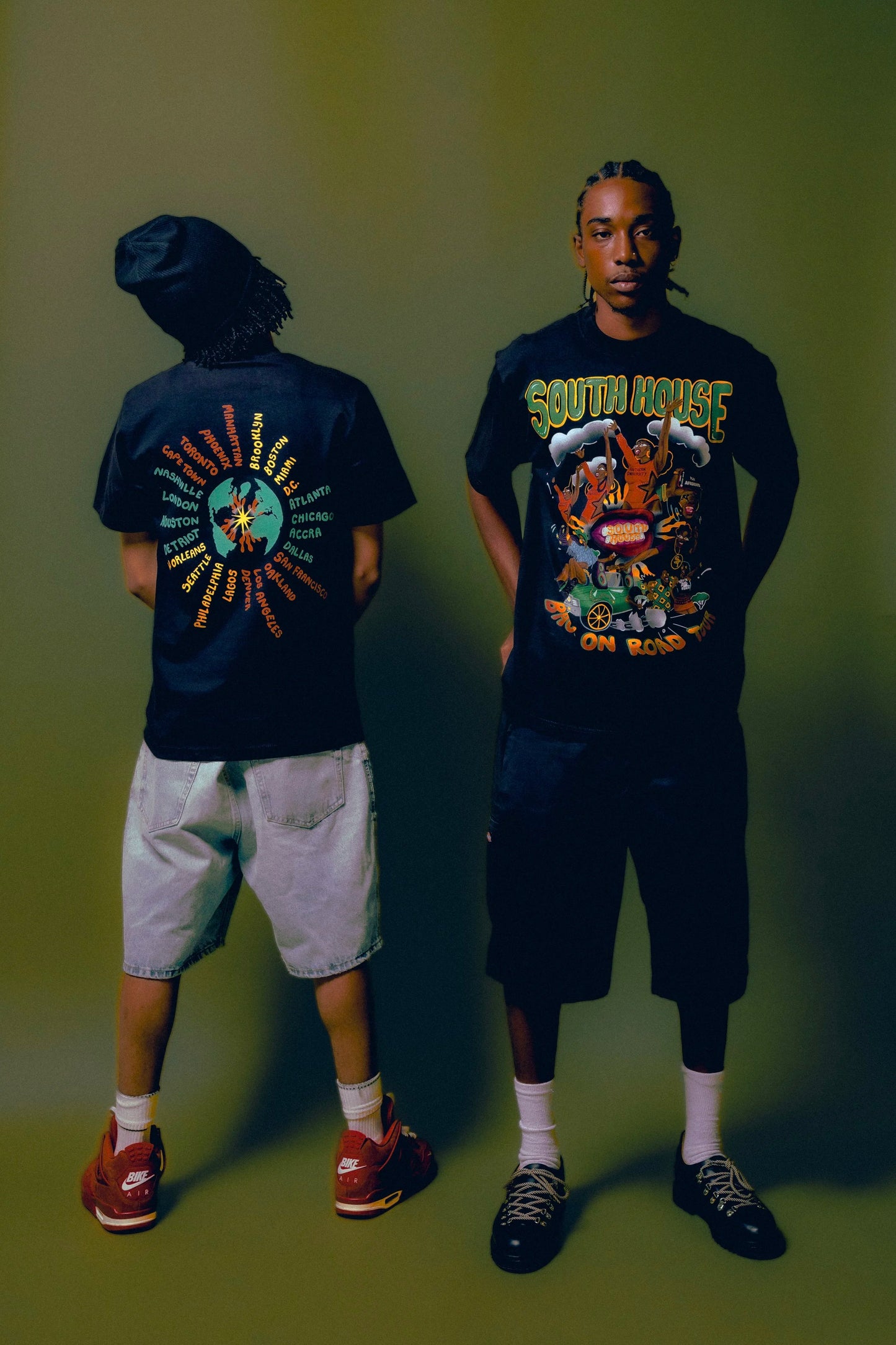 South House — Back on Road Tour Tee