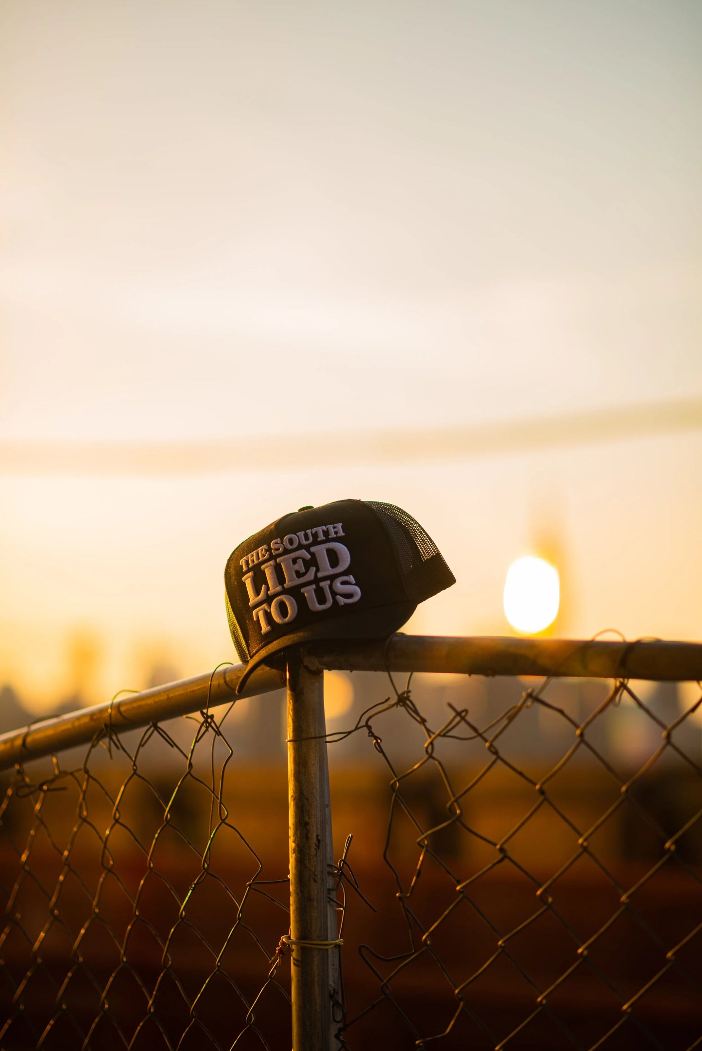 THE SOUTH LIED TO US - Trucker Cap