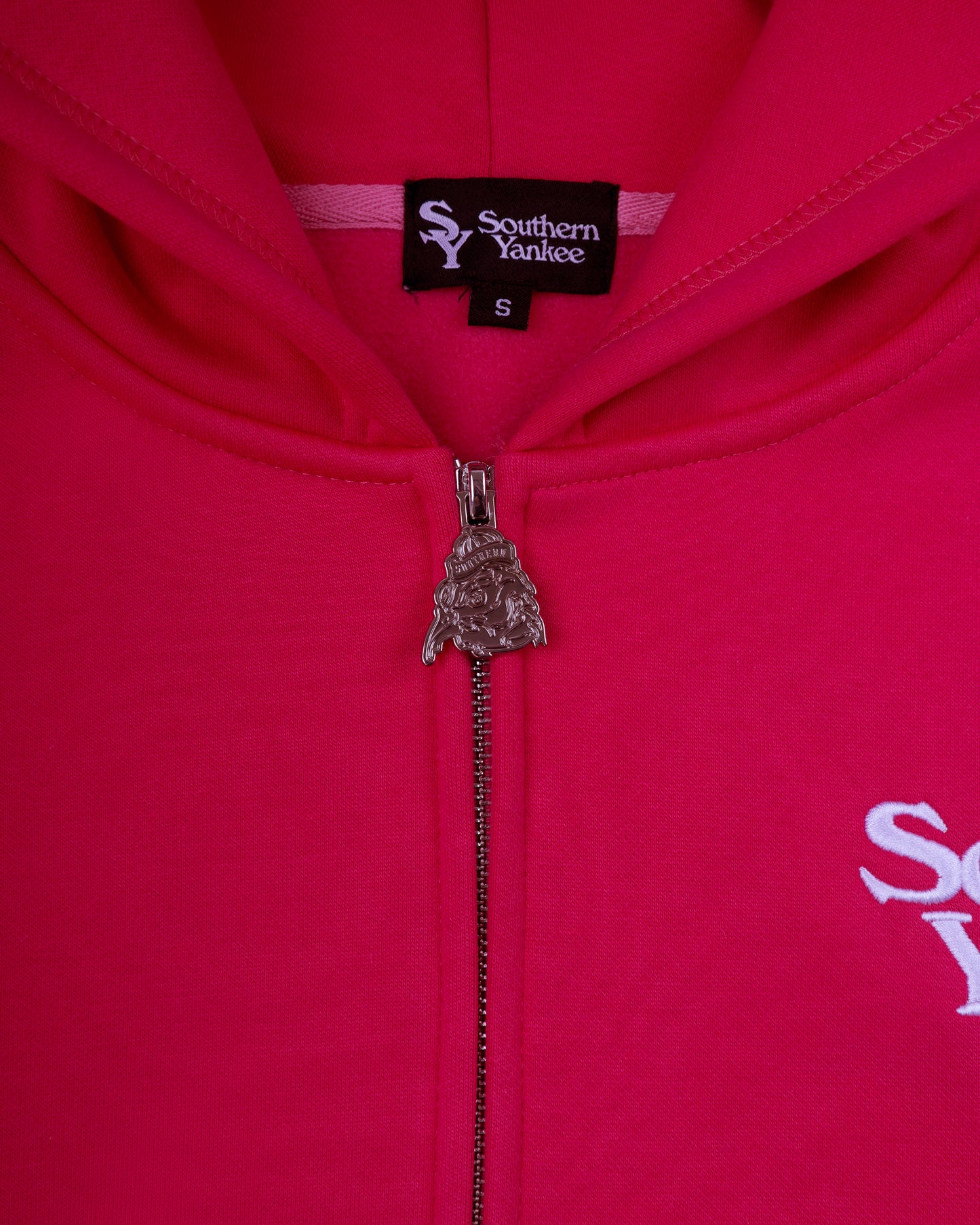 Southern Yankee Zip Logo Hoodie