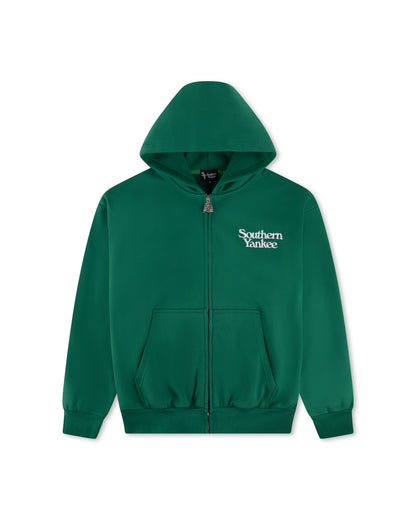 Southern Yankee Zip Logo Hoodie