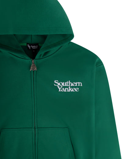 Southern Yankee Zip Logo Hoodie